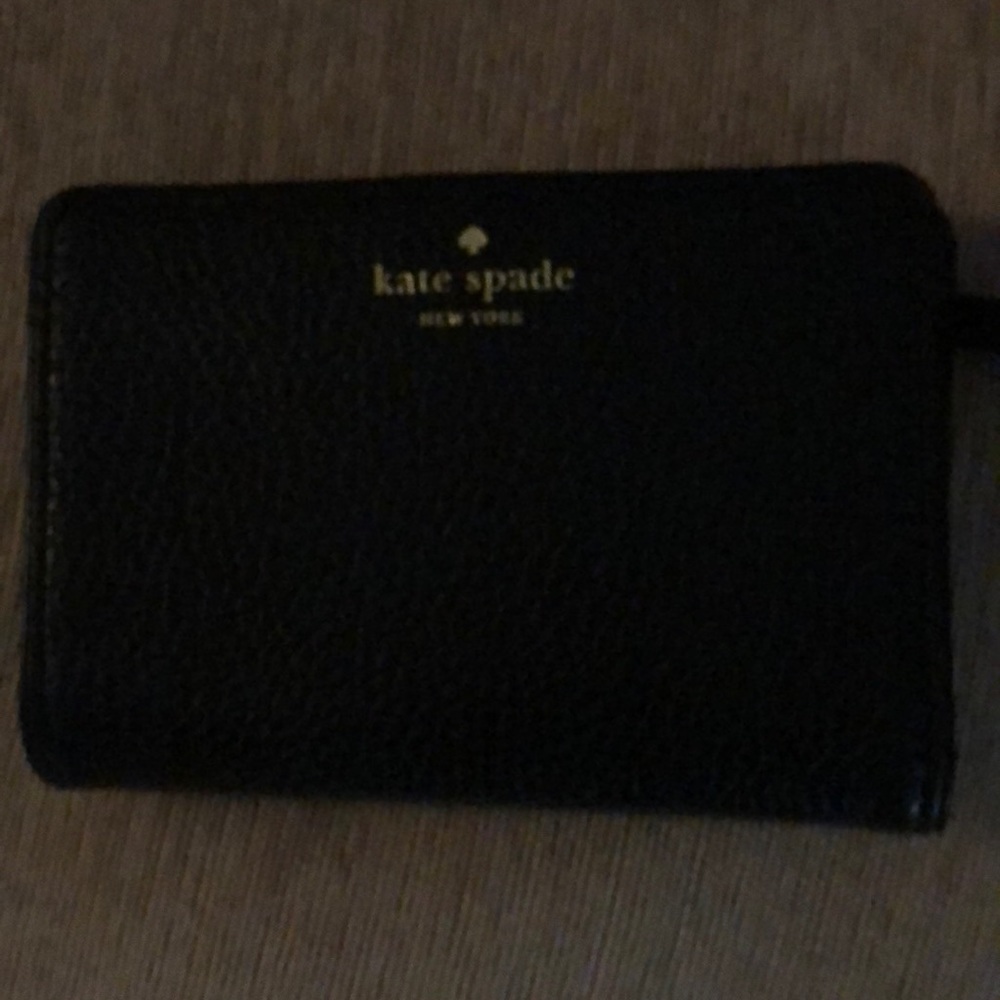 Kate spade black wallet
